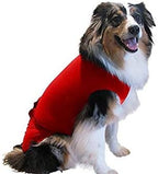SurgiSnuggly Veterinary Invented Dog Surgical Recovery Suit for Female Spay or Male Dogs Neuters,Cone Alternative, Original Dog Onesie Bodysuit for After Surgery Small, Medium, Large Dogs LL R EC