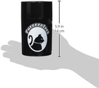 Tightpac Pawvac 1 to 6 Ounces Container, Airtight Pet Food and Treats Storage Jar - Patented Vacuum Seal Container for Pet Food, Treats and other Dry Goods - Black with Cats