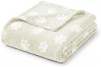 Horaldaily Beige Dog Paw Shape 3D Textured Throw Blanket 50x60 - Image 6