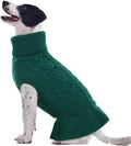 QBLEEV Medium Dog Sweater Dress for Girls - Pullover Christmas Puppy Sweater, Warm Winter Fall Vest, Custom Holiday Doggie Apparel for Female Dogs XL by QBLEEV