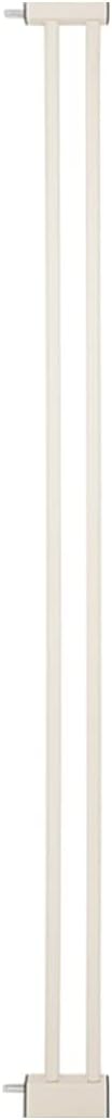 Lumizone 55.12" Extra Tall Pet Gate Extension Kit 4.13" Wide Cream | Extra Tall Cat Gate for Dog Doorway Hallway Stairs Pressure Mounted 1.37" Gap No Drilling