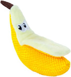 Catstages Dental Banana Cat Toy with Catnip, Dental Mesh & Crinkle Sound, Interactive Kicker for Indoor Cats & Kittens, 5.3" by Catstages