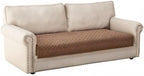 Eismodra Couch Cover,Sectional Couch Covers,Sofa Covers for 3 Cushion Couch,Anti-Slip Sofa Slipcovers for Dogs Cats Kids Loveseat Recliner L Shaped Armrest Backrest,Brown 36''x70''(Only 1 Piece)