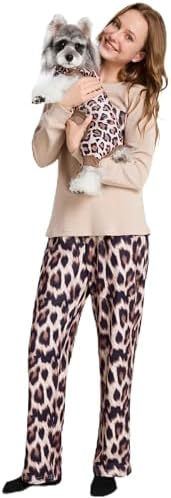 XPUDAC Matching Dog and Owner Pajamas for Women Sleepwear Pjs, XLarge by XPUDAC