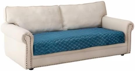 Eismodra Couch Cover,Sectional Couch Covers,Sofa Covers for 3 Cushion Couch,Anti-Slip Sofa Slipcovers for Dogs Cats Kids Loveseat Recliner L Shaped Armrest Backrest,Blue 43''x70''(Only 1 Piece)