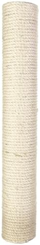 TRIXIE Replacement Sisal Post for Cat Scratching Posts, Backup Scratcher for Indoor Cat Furniture, Trees and Towers, 3.5 in x 23.6 in (9 x 60 cm) by TRIXIE