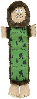 Lazy One Bigfoot Squeaky Dog Toy, Soft Crinkle Toy for Dogs, Durable Fabric by LazyOne