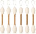 Glaciart One Cat Wand Refill Swabs 6 Pack, Wool Felt Catnip Toys by GlaciartOne