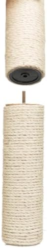 Trixie Replacement Sisal Post for Scratching Posts, Cat Trees and Cat Towers, 4.3 x 15.7-in (11 × 40 cm) - Image 3
