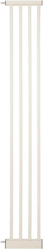 Lumizone 55.12" Extra Tall Pet Gate Extension Kit 8.27" Wide Cream | Extra Tall Cat Gate for Dog Doorway Hallway Stairs Pressure Mounted 1.37" Gap No Drilling