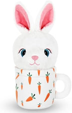 Easter Dog Toys with Squeaker for Large Breed Interactive Dog Chew Toys for Puppies Small and Large Dogs Easter Rabbit Squeaky Dog Easter Gifts Training and Reduce Boredom (Cup Rabbit by Unknown