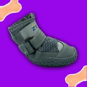 Dog Boots – Breathable Paw Protectors, Anti-Slip Sole (4 Pack, Size 1, Army Grey), for Small Dogs | Hiking, Hot Pavement & Winter Snow | Adjustable Straps with Reflective Safety Design