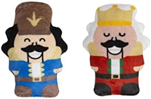 Pearhead Holiday Nutcrackers Cat Toy Set, Christmas Pet Owner Gift by Pearhead