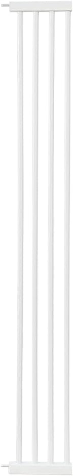 Lumizone Extra Tall Cat Gate Extension Kit 55.12" High 8.27" Wide White | Tall Pet Gate Dog Gate for Doorway Hallway Stairs Pressure Mounted Extra Wide 1.37" Gap No Drilling