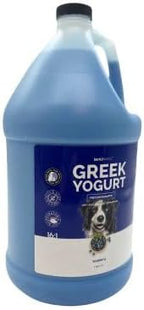 Bark2Basics Blueberry Greek Yogurt Shampoo, 1 Gallon - Protein Pet Shampoo, All Natural Ingredients, Restores Moisture, 16 to 1 Dilution, Gentle Clean | 16:1 Concentrate, Yogurt Protein Conditions and Restores Moisture, Gentle Natural Pet Grooming Wash...