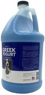 Bark2Basics Blueberry Greek Yogurt Shampoo, 1 Gallon - Protein Pet Shampoo, All Natural Ingredients, Restores Moisture, 16 to 1 Dilution, Gentle Clean | 16:1 Concentrate, Yogurt Protein Conditions and Restores Moisture, Gentle Natural Pet Grooming Wash...