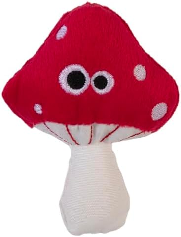 Mad Cat Magic Meowshroom Wacky Catnip and Silvervine Plush Cat Toy, 1 Pack - Image 2