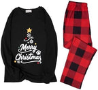 XPUDAC Christmas Matching Dog and Owner Pajamas for Women Sleepwear, 3XL by XPUDAC
