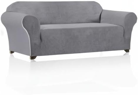 Couch Covers for 3 Cushion Couch Sofa Pet Friendly Extra Large Couch Cover for Oversized Sofa Washable Furniture Protector Fitted Sofa Slipcovers Stay in Place(XL Sofa, Dove)