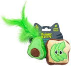 Quirky Kitty Avocado Toast Catnip Plush Cat Toy, Pack of 2, Soft and Safe by QuirkyKitty