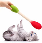 Glaciart One XXL Swabs Cat Toys with Catnip - 2 Pk | Durable for Chew, Cute Cat Toys Interactive Kitty for Boredom, Exercise, & Play | Filled w/Organic Catnip for Anxiety & as Digestive Aid - Image 3