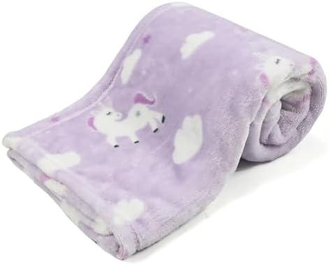 Toddler Unicorn Blanket for Girls - 30x40 Inches by VigorSpring
