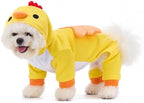 Dog Clothes, Chick Costume,Fleece Full-Body Snap Jumpsuit,S by Retreon-DogClothingCollection