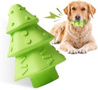 Christmas Dog Toys,Christmas Tree Shape Dog Chew Toys for Aggressive Chewers,Indestructible Tough Durable Squeaky Dog Toys,Puppy Dog Chew Toys for Small Medium Large Breed by Wunive