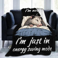 Sleepy Opossum Blanket Throw Gift for Girls Women 50"X40" by Unknown