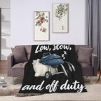 Sleepy Slow Cooker Blanket Throw Gift for Girls Women 60"X50" - Image 3