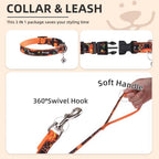 PUPTECK Halloween Dog Harness, Collar and Leash Set No Pull for Small Sized - Image 4