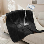 LOOBANI Waterproof Dog Blanket for Couch, Soft Couch Cover 50" x 60" Black by LOOBANI