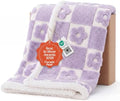 LE SURE Waterproof Dog Blankets for Small Dogs Cute Cozy 3D Jacquard,25x35 by Lesure