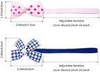 PET SHOW Cute Bow Ties Collar for Small Dogs Puppy Cats Adjustable Bowties Neckties Pet Grooming Accessories Assorted Randomly Pack of 50 (Girl Bow Ties) - Image 2