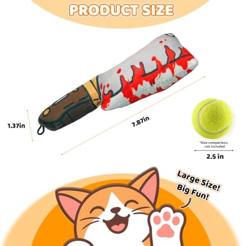 Catnip Toy [2000mg Premium Catnip], Cleaver Style Cat Kicker Toy - Image 2