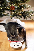Pearhead Snowman Cat Scratching Pad, Reversible Christmas Cat Scratcher - Image 4