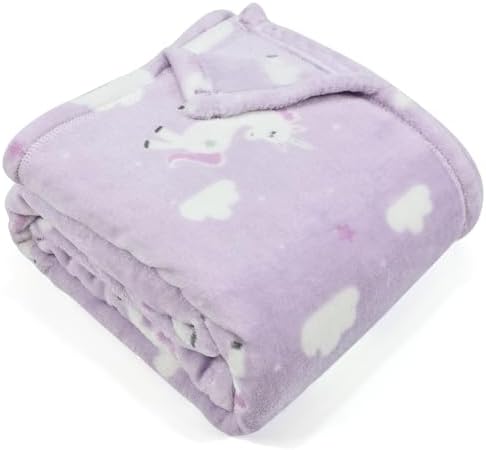 Unicorn Blanket for Girls - 50x60 Inches by VigorSpring