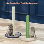 4PCS Cactus Cat Tree Replacement Posts, 15.7in M8 Sisal Scratching Pole - Image 4