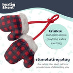 Huxley & Kent Plush Crinkle Catnip Cat Toy, Mittens for Kittens - Image 7