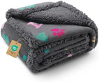 Luciphia Waterproof Dog Blanket Reversible Sherpa Fleece for Large Dogs Cat by luciphia
