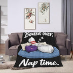 Sleepy Bowling Blanket Throw Gift for Girls Women 50"X40" - Image 3