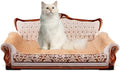 COOZMENT Scratching Sofa, Couch Shaped Thick Scratching Cardboard, Lounge Bed for Indoor Rest&Play, Sofa Scratcher Pad (Silver, 27.6" L X 12.4" W X 11.8" H) by COOZMENT
