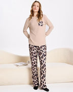 XPUDAC Matching Dog and Owner Pajamas for Women Sleepwear Pjs, 2XL - Image 6