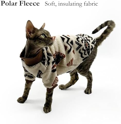 Cat Festive Sweater Pullover, Soft Warm Christmas Clothes (Red,L) - Image 6