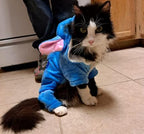 Pet Costume Dog Hoodies Pet Xmas Pajamas Outfit, Pet Coat for Small Medium Large Dogs Cats Winter Cartoon Coat for Party Halloween Christmas - Image 6