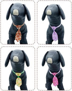 PET SHOW 50 Pack Small Dog Ties Bulk with Adjustable Collar Assorted Cute Neckties Puppy Bowties for Party Holiday Wedding Cats Neck Attachment Pet Grooming Accessories - Image 5