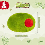 5Pcs Olive Catnip Crinkle Paper Sound Toys for Cat, Catmint Cat Toy Gift - Image 2