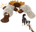 Squeaky Dog Toys, Stuffed Large Dog Toys to Keep Them Busy, Interactive Plush Chew Toys with Crinkle Paper, Tough Pet Animal Toys for Small Medium Large Dogs - Platypus by Unknown