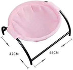JUNSPOW Cat Bed Dog Bed Pet Hammock Bed Kitty Sleeping Cat Supplies Pet Supplies Whole Wash Stable, Detachable, Breathable, Easy Assembly Indoors Outdoors, 16.9 in x 16.9 in x 9.5 in