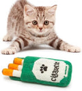 Glaciart One Catnip Cigarette Pack Cat Toy, Funny Wool Felt Kitten Toy for Boredom, Exercise and Play, Filled with Dried Catnip by GlaciartOne